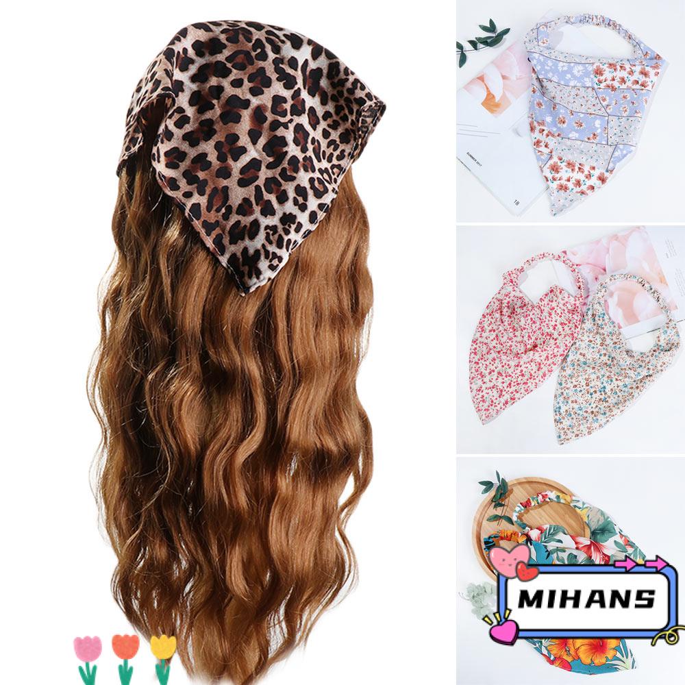 MIH Khăn Trùm Đầu Chống Nắng Họa Tiết Hoa Thời Trang
