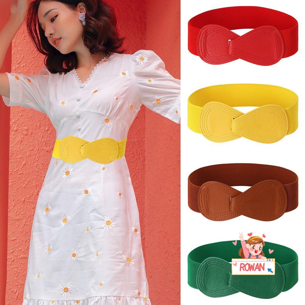 ROWANS Thắt Lưng Co Giãn Thời Trang Dành Cho Nữ