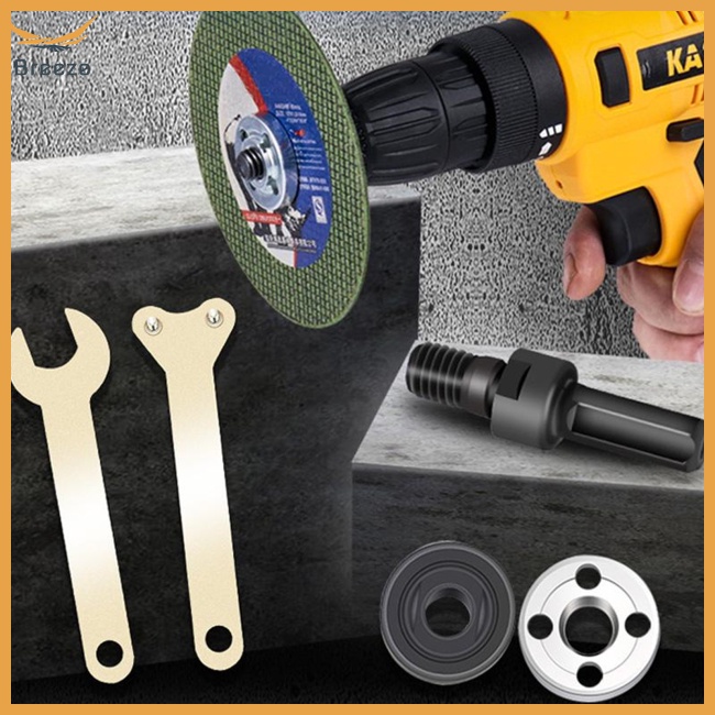 Set 5 Thanh Nối Đĩa Cắt Đánh Bóng 10mm Cho Máy Khoan Điện