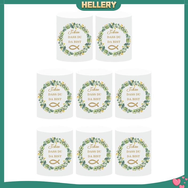 Bộ 8 Vỏ Bọc Đèn Cầy Trang Trí Nội Thất