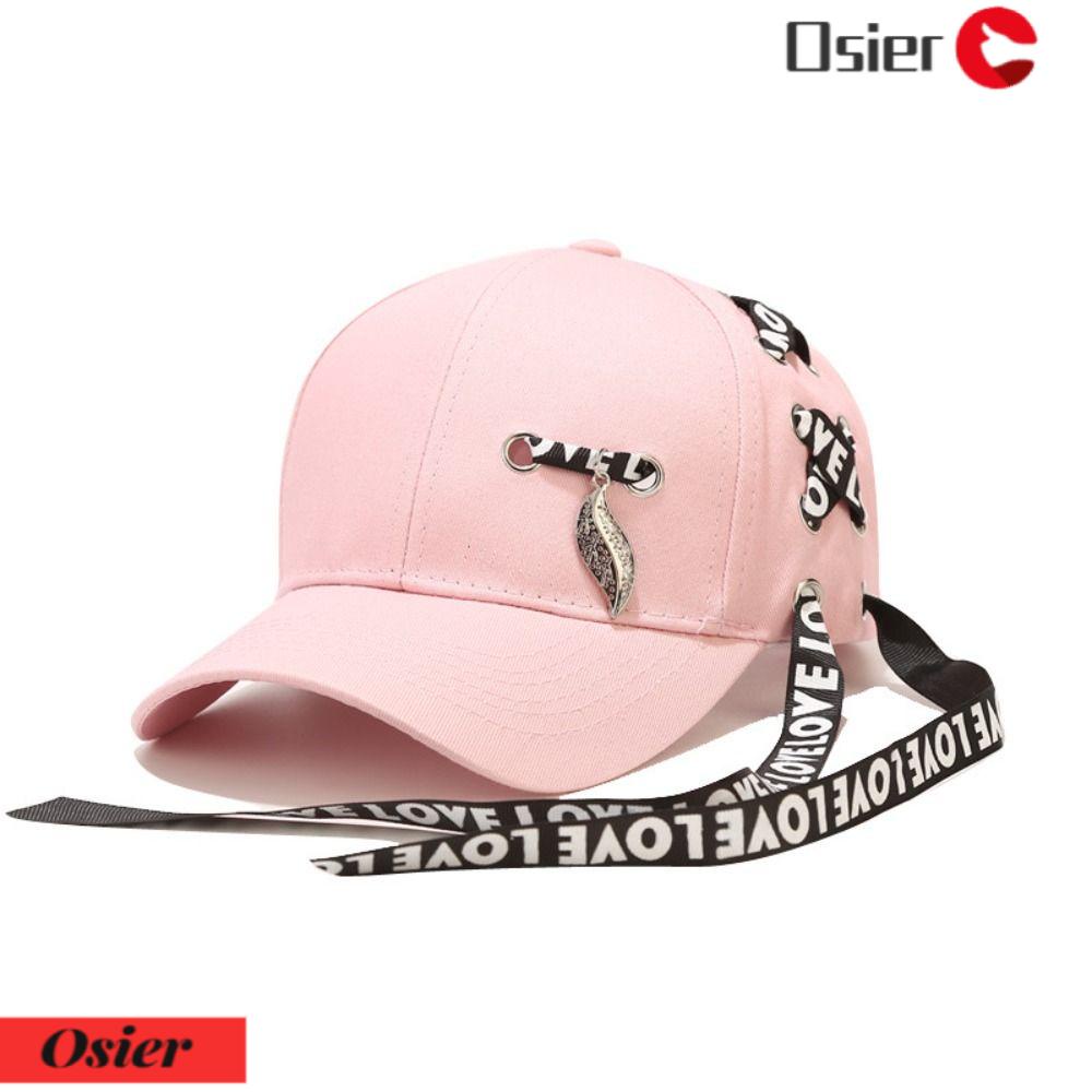 OSIER1 Mũ Lưỡi Trai Cotton Màu Trơn