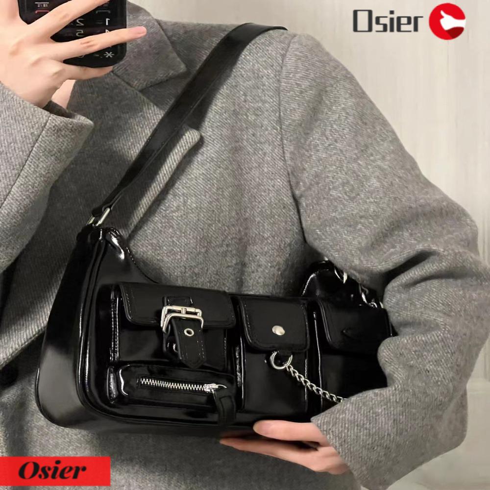 Túi Xách Cỡ Lớn 1 Ngăn Màu Đen Thời Trang Mùa Hè Cho Nữ