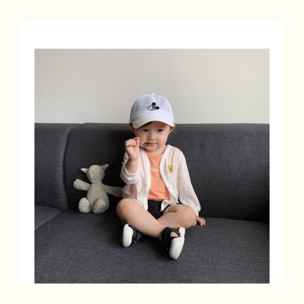 Áo Khoác Cardigan Mỏng Chống Nắng Thời Trang Mùa Hè Cho Bé