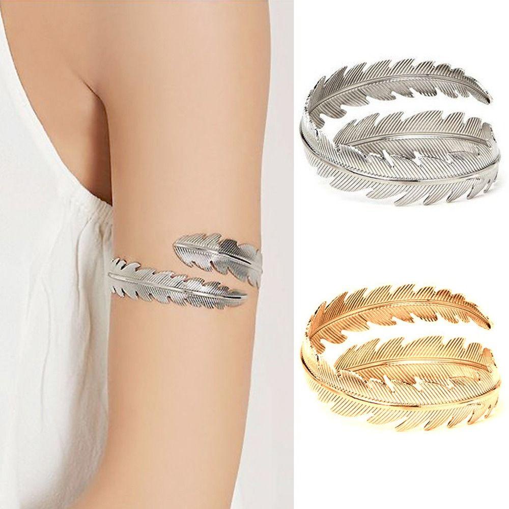 Mxmusty Vòng Tay Hở Bản Rộng Hở Bản Rộng Hình Nốt Nhạc Bướm Lá Rỗng Bằng Hợp Kim Trang Sức Thời Trang Cho Nữ