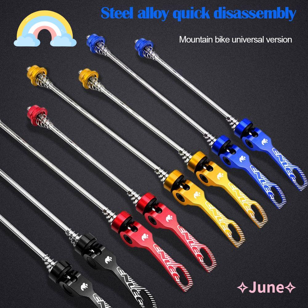 JUNE 1 Cặp Xiên Bằng Titan Trọng Lượng Nhẹ Tháo Gỡ Nhanh Cho Xe Đạp