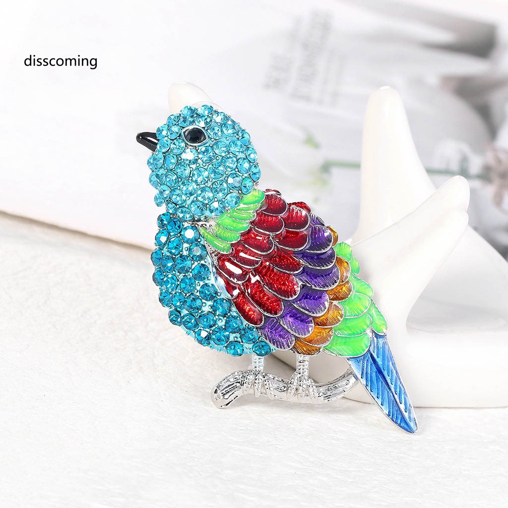 Áo Thun Tay Ngắn In Chữ SL| Trâm Cài Áo Hình Chú Chim Hoạt Hình Đính Đá Nhiều Màu Sắc