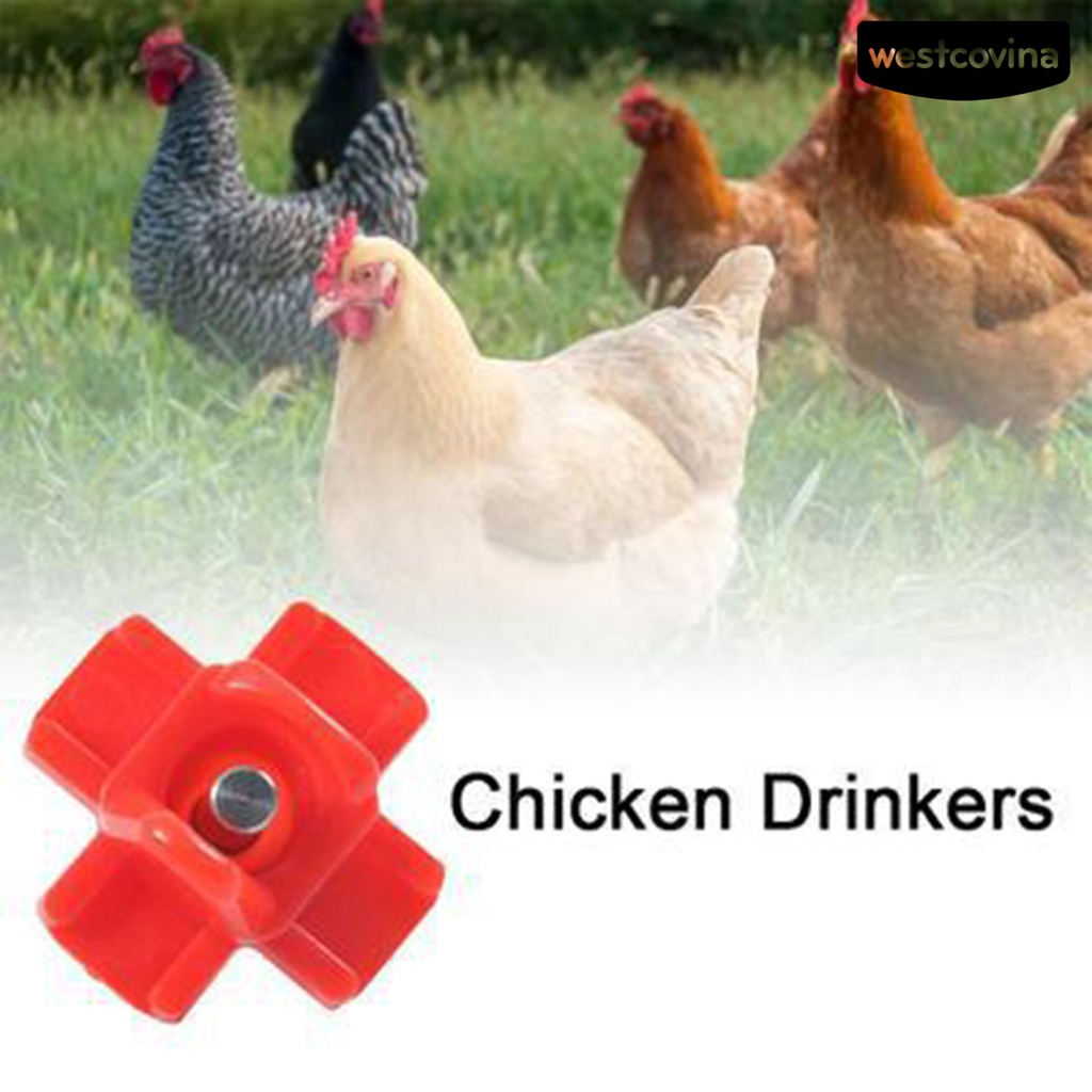 [COD]♞Set 10 Núm Uống Nước Tự Động Cho Gà