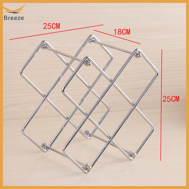 Giá Đỡ Chai Rượu 5 Ngăn Độ Bền Cao Trang Trí Nhà Cửa / Khách Sạn