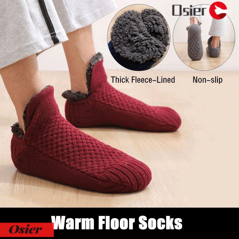OSIER1 Giày Tất Chống Trượt Mềm Mại Thời Trang Mùa Đông Dành Cho Nam Và Nữ