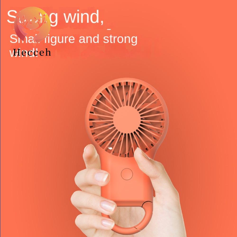 HECCEH Quạt Cầm Tay Gắn Trên Túi Xách Tiện Dụng Khi Đi Cắm Trại