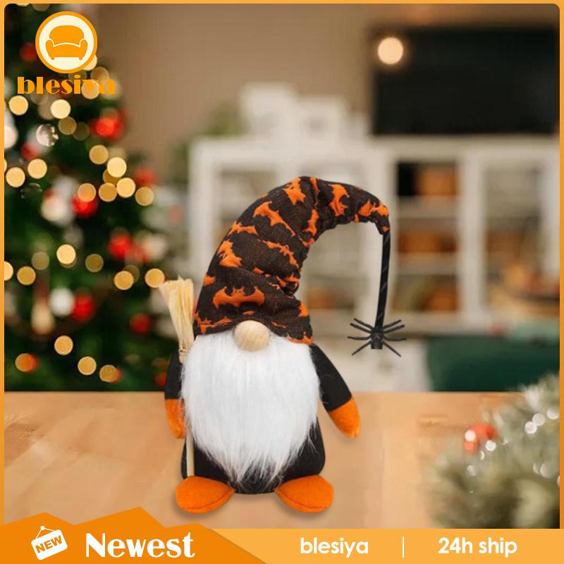 [Blesiya] Khay Đựng Đồ Handmade Gnomes Nhồi Bông Đáng Yêu Trang Trí Halloween