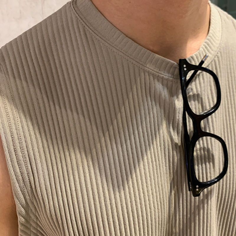 Áo Thun Thể Thao Không Tay Thời Trang Mùa Hè Hàn Quốc Dành Cho Nam