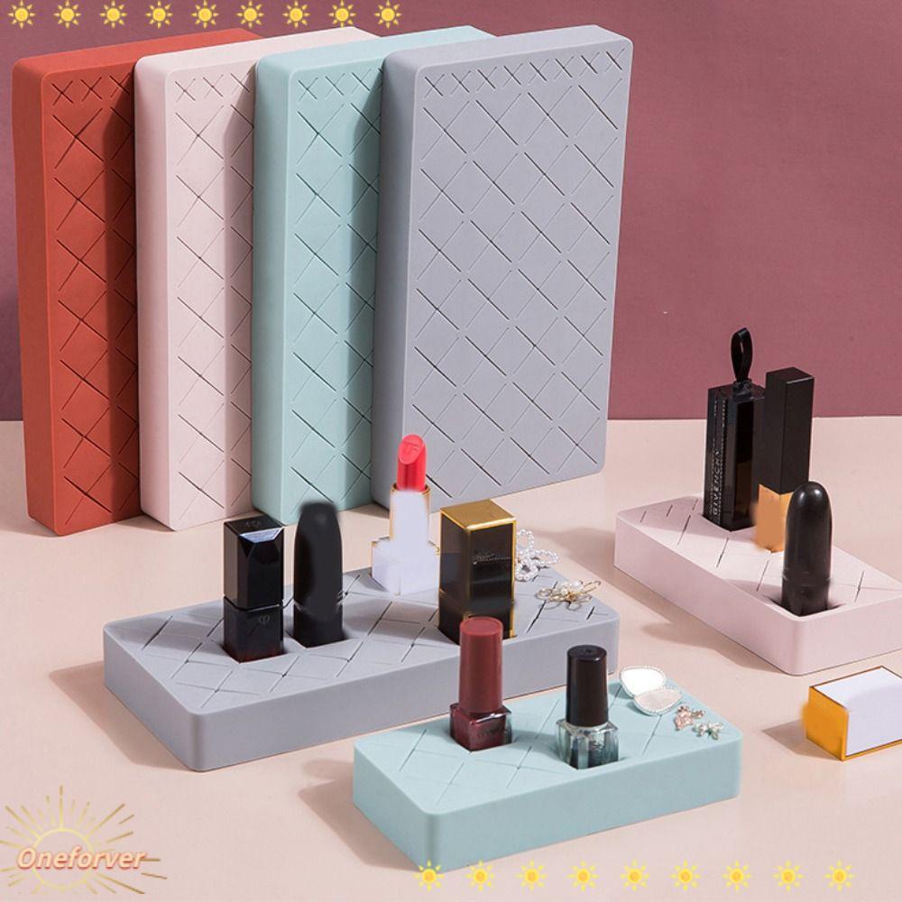 Hộp Đựng Cọ Trang Điểm Son Môi 8 / 18 Ngăn Bằng Silicon