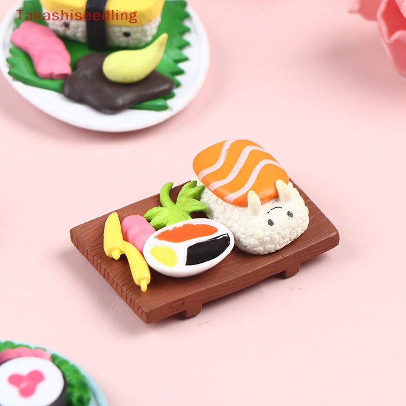 Mô Hình Sushi Mini Tỉ Lệ 1: 6 Trang Trí Nhà Búp Bê Phong Cách Nhật Bản