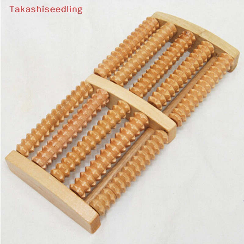 Bộ 5 Con Lăn Gỗ Mát Xa Chân Giảm Căng Thẳng