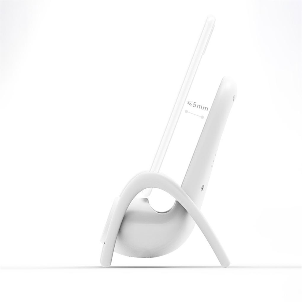 Đế Sạc Điện Thoại Kiêm Loa Không Dây 10W Bằng ABS Nhanh Trang Trí Nhà Cửa