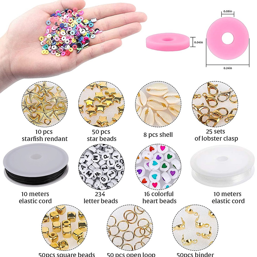 Hạt Xâu Chuỗi Làm Trang Sức 20.5 * 14 * 3.7cm