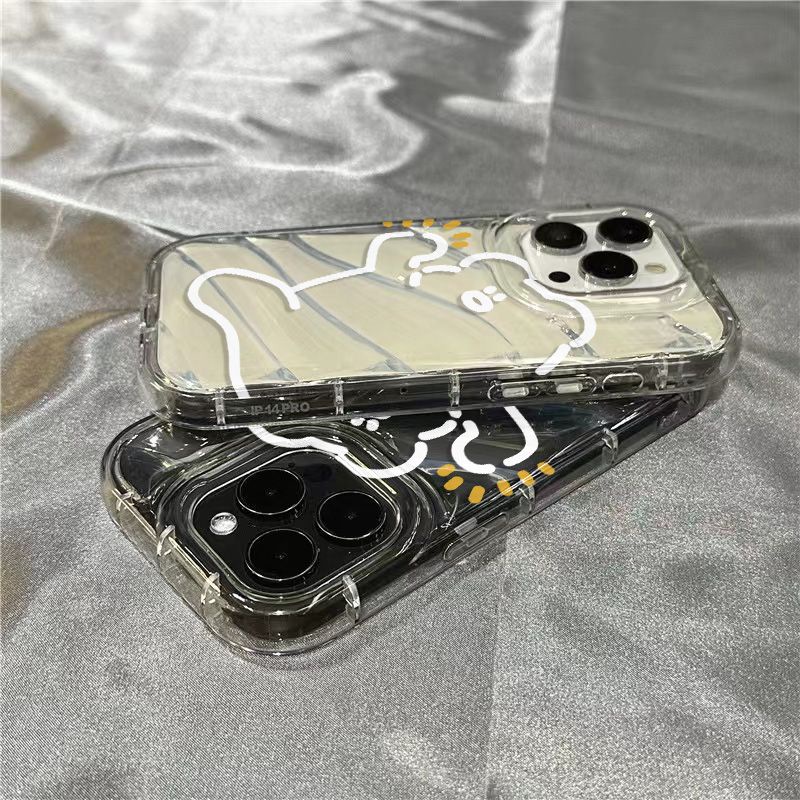 Ốp Điện Thoại Mềm Trong Suốt In Hình Gấu Mập Dễ Thương Cho Iphone 14Promax 1312 / 11 7 / 8plus xr / sins NYDP