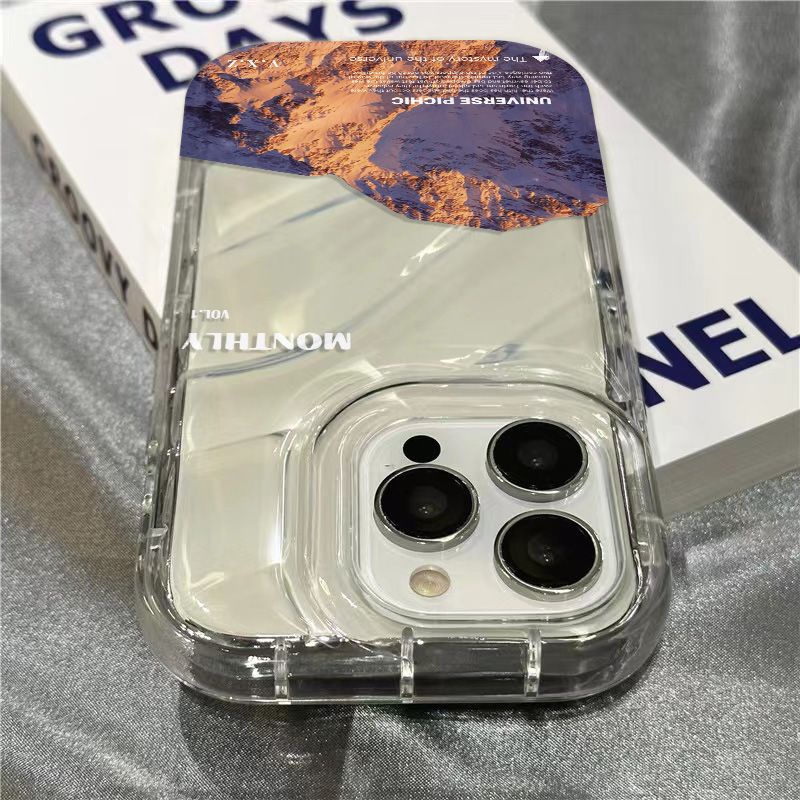 Ốp Điện Thoại Mềm Trong Suốt Phiên Bản Jinshan Dễ Thương Cho Iphone 14Promax 1312 / 11 7 / 8plus xr / sins YZUJ