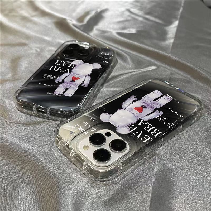 Ốp Điện Thoại Trong Suốt In Hoạ Tiết Sins / Dễ Thương Xinh Xắn Dành Cho Iphone xr111312Ốp Điện Thoại Dẻo Họa Tiết Hoạt Hình Chú Gấu Violent Dễ Thương Cho Iphone14Promax 8 / 7Iphone14