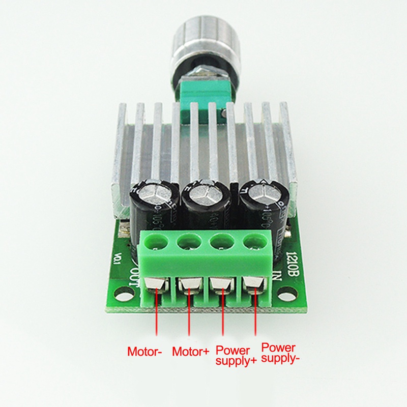 Bộ Điều Khiển Tốc Độ Động Cơ DC 12V Sang 24V 10A PWM DC