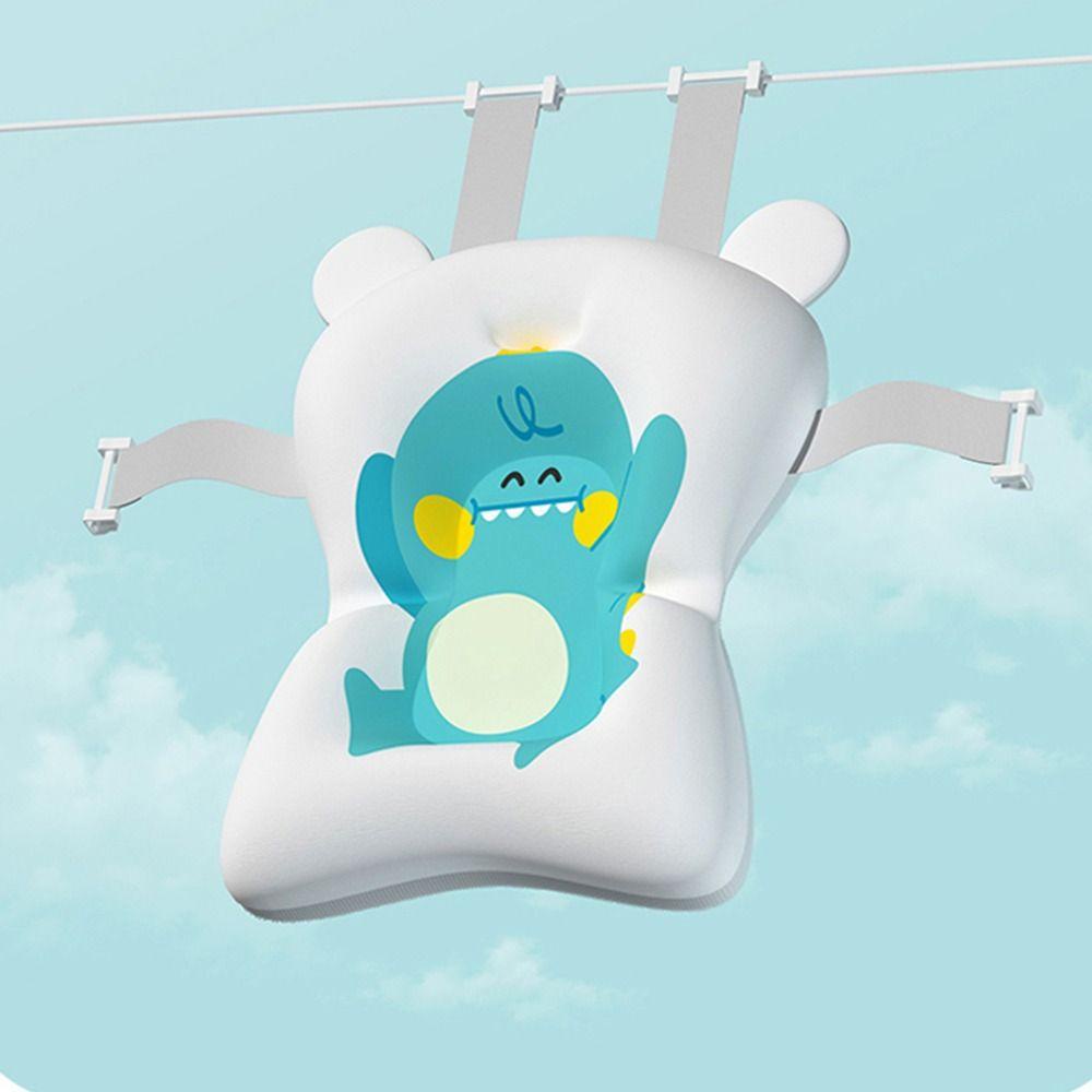 Đệm Lót Bồn Tắm Bằng Nhựa Chống Trượt Hình Khủng Long Hoạt Hình Cho Bé Sơ Sinh