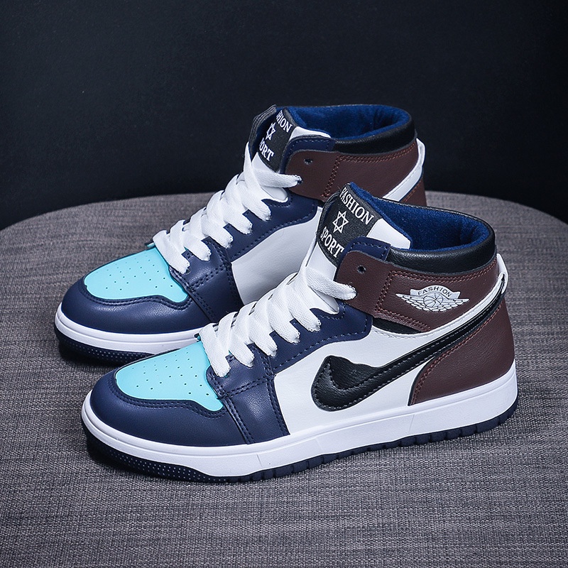 Giày Thể Thao Air Force One Cổ Cao Thoáng Khí Thời Trang Cho Nữ