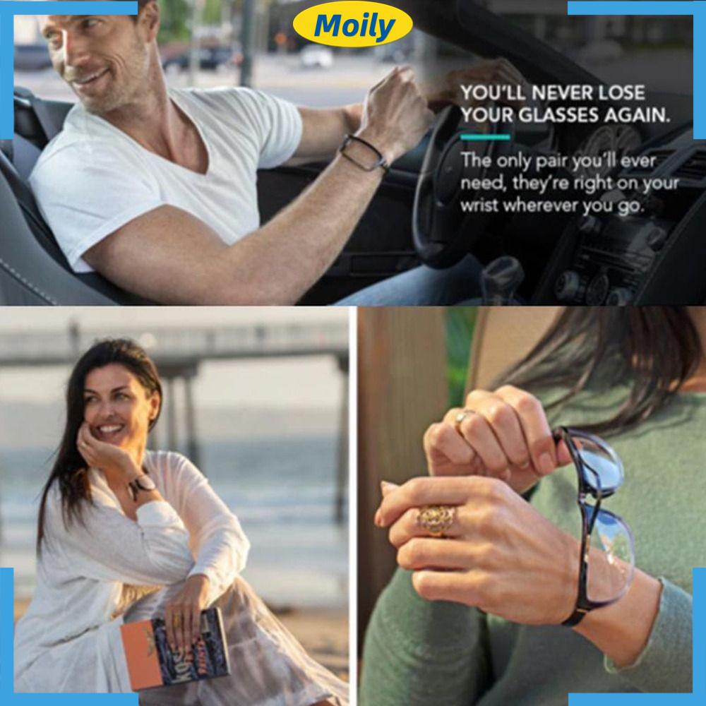 MOILYVN Kính Mát Chống Ánh Sáng Xanh Có Thể Gấp Lại Phong Cách Vintage Cho Nam Và Nữ