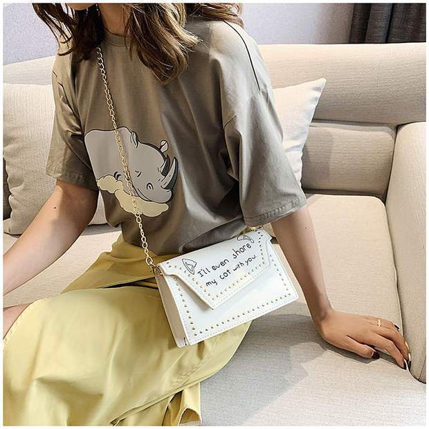 Túi Đeo Chéo Phong Cách Mới 2021 Dễ Phối Đồ Thời Trang Mùa Hè Pháp Cho Nữ