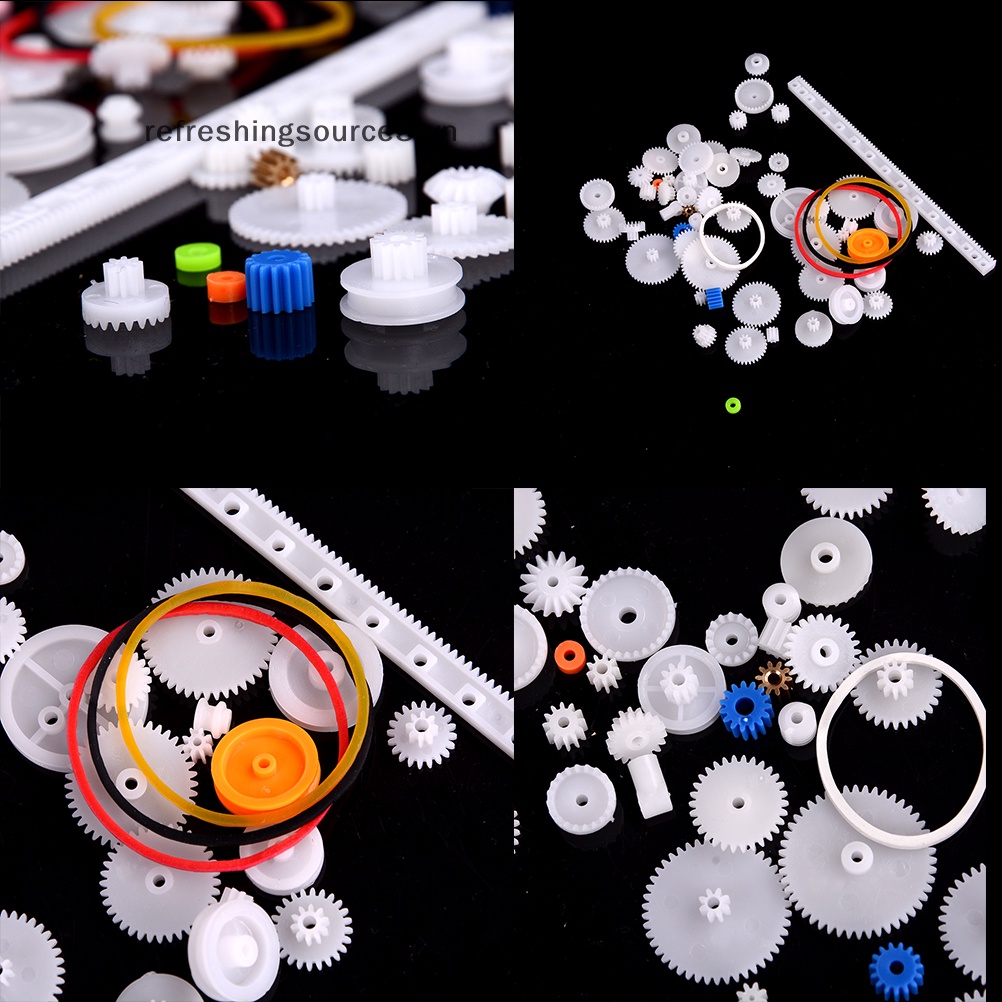 Bộ 60 Bánh Răng Nhựa DIY 3.vn}