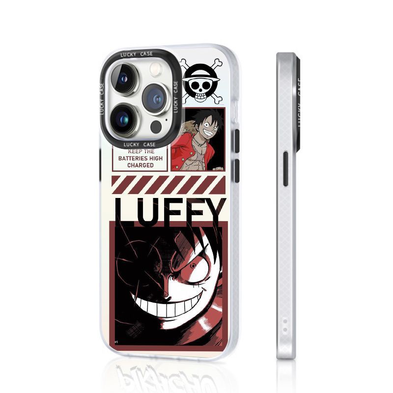 Ốp Điện Thoại IMD Màu Laser Họa Tiết Áp Phích Luffy Cho Iphone Xr12678Plus 1314 Vitality VQP6
