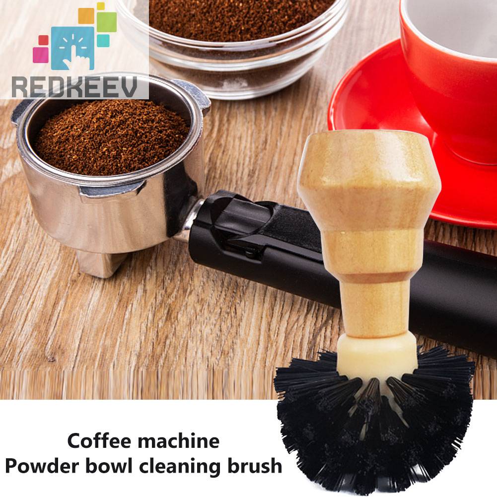 Cọ Lọc Cà Phê Tay Cầm Bằng Gỗ Chống Ăn Mòn Chuyên Dụng Cho Bartender