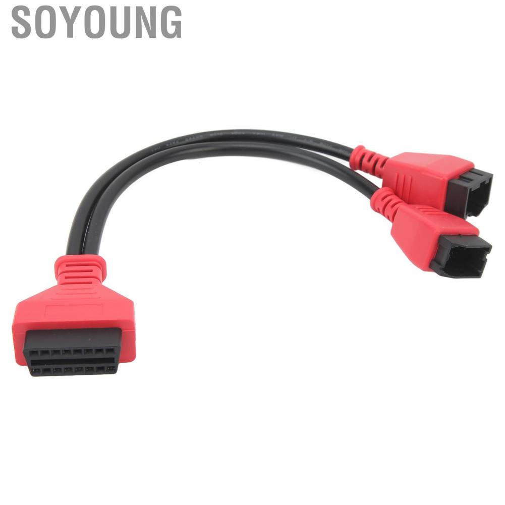 Soyoung OBD2 Cable Adapter Diagnostic Programming Connector High Flexibility Stable Transmission  Jamming Accuracy for Car
