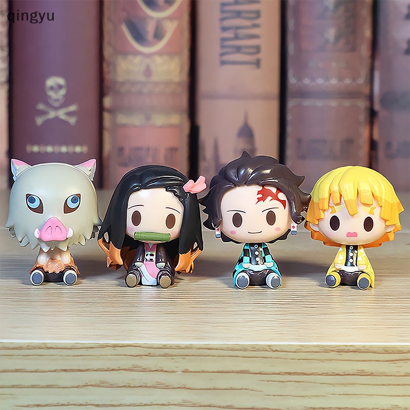 Bộ 4 Mô Hình Nhân Vật Phim Demon Slayer Sitg