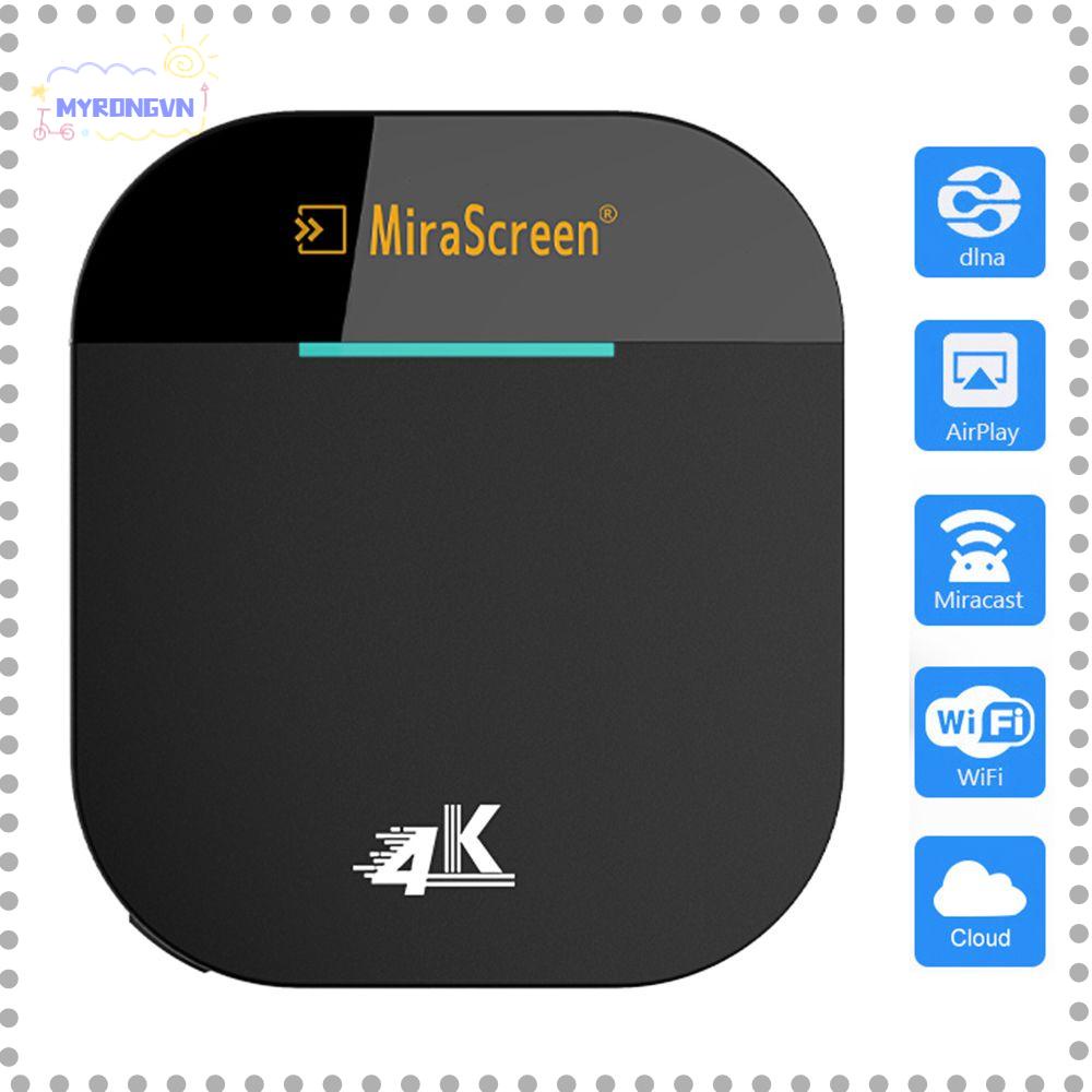 Bộ thu tín hiệu màn hình không dây MiraScreen G5 Plus Wifi DLNA 1080P TV Dongle Airplay HDMI