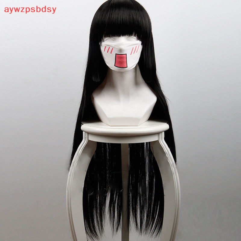 Nhân vật hoạt hình anime jabami yumeko đen dài thẳng tóc giả cosplay bên mới