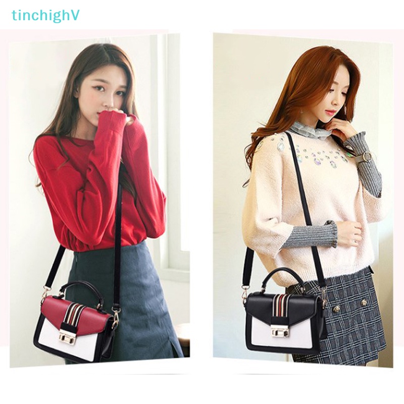 Dây Đeo Túi Xách Bằng Da PU Hai Lớp Dài 130cm DIY