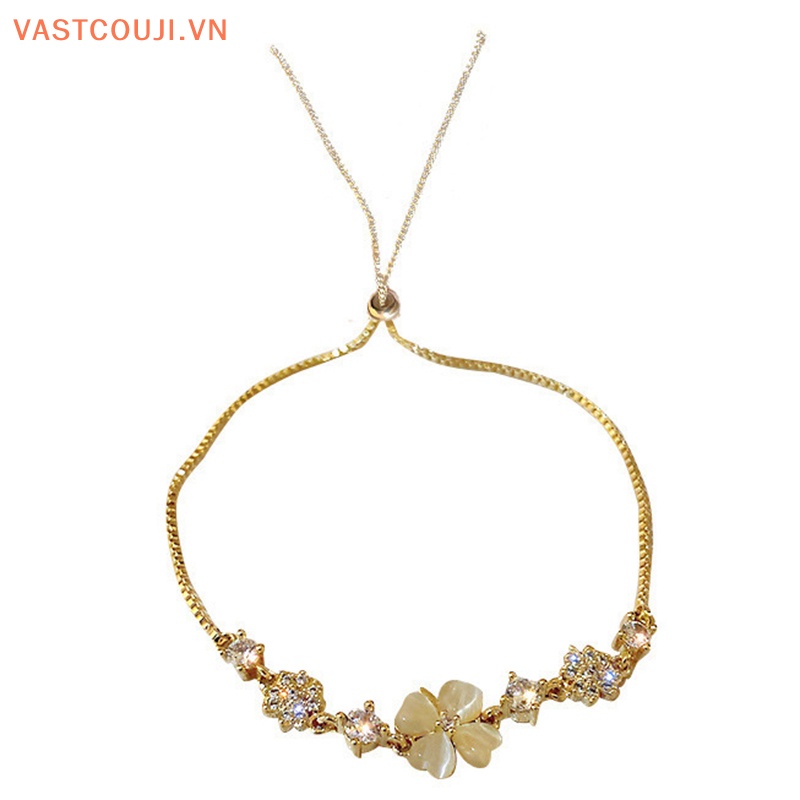 Vòng Đeo Tay Đính Đá Opal Lấp Lánh Thời Trang Dành Cho Nữ