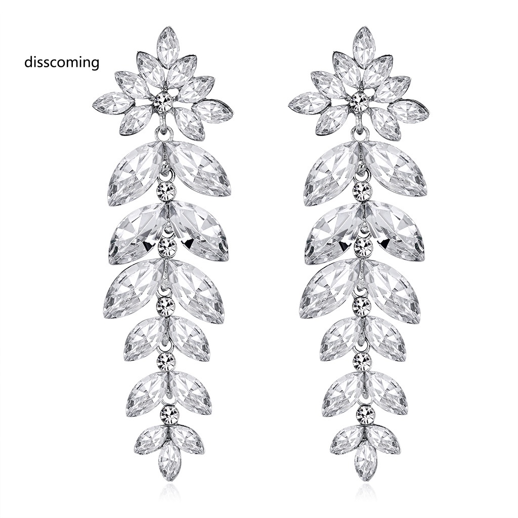 Đầm Nữ Kiểu Dáng Dễ Thương Xinh Xắn Hợp Thời Trang| Bông Tai Dáng Dài Hình Chiếc Lá Màu Đỏ Thời Trang Cho Nữ