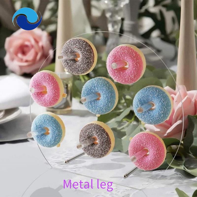 Giá Đỡ Trưng Bày Bánh Donut Bằng Acrylic Độc Đáo Trang Trí Tiệc Sinh Nhật / Tiệc Em Bé