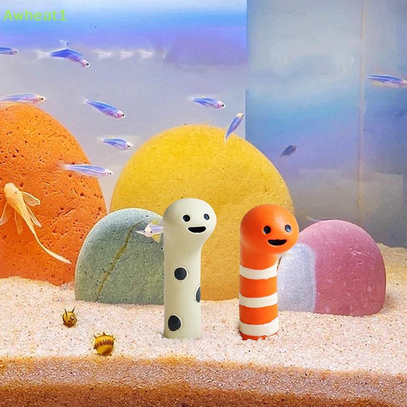 1 Đồ trang trí Động Vật Bằng Nhựa Dễ Thương Dùng Trang Trí Bể Cá