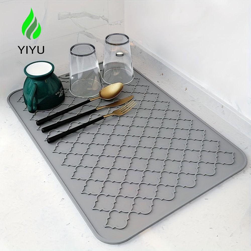 YIYU Tấm Lọc Dày Dặn Cách Nhiệt Chống Bỏng Dễ Lau Chùi Cho Bồn Rửa Nhà Bếp