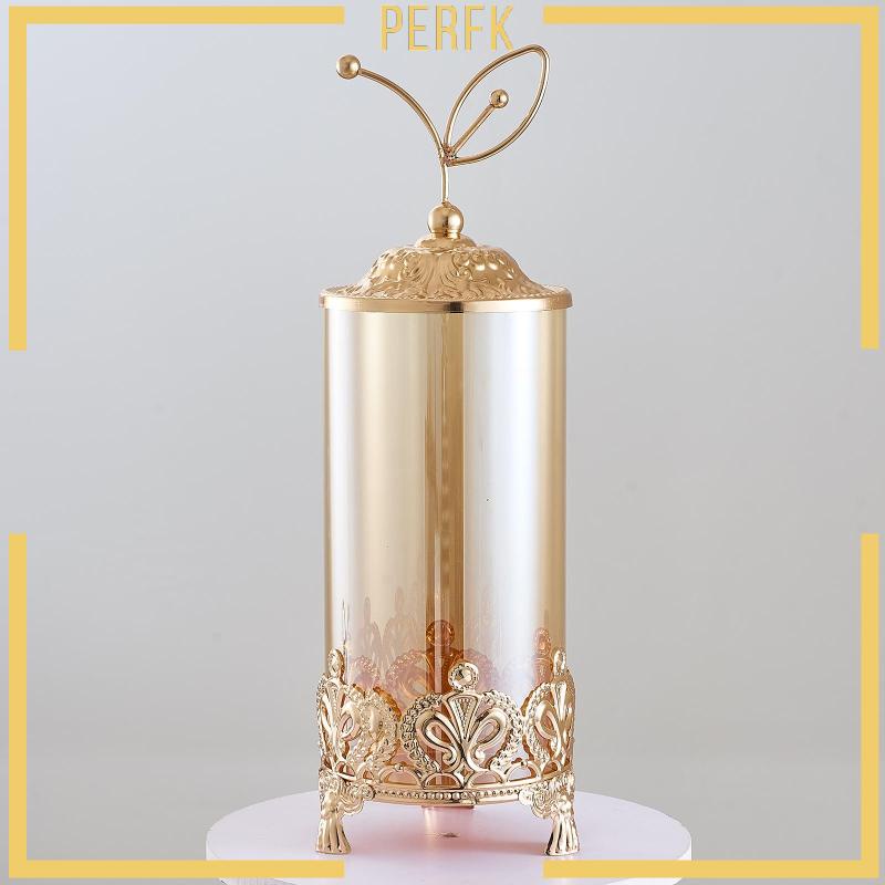 Lọ Thủy Tinh Đựng Kẹo Phong Cách Châu Âu Trang Trí Bàn Ăn