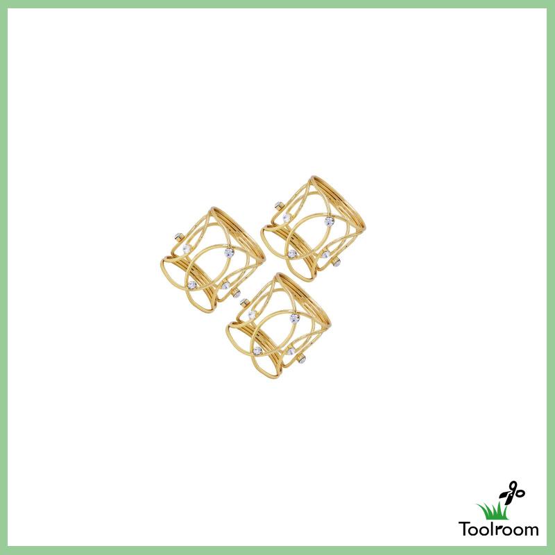 Bộ 3 Vòng Giữ Khăn Ăn Tiện Dụng Cho Ngày Lễ