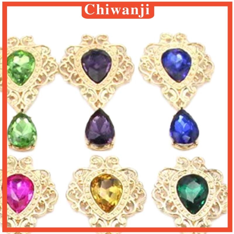 Bộ 10 Phụ Kiện Đá Trang Trí Tóc Cho Cô Dâu