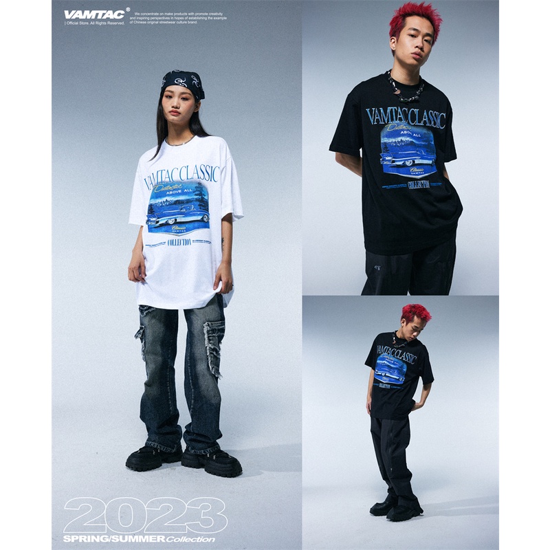 Áo Thun Tay Ngắn VAM-TAC88-2023 Thời Trang Xuân Hè Chất Lượng Cao