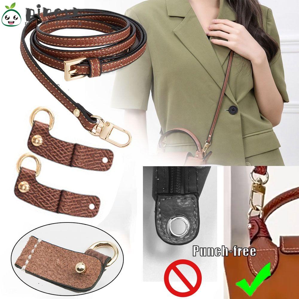 PINEVN Dây Đeo Thay Thế Chất Liệu Da Thật Cao Cấp Cho Túi Đeo Chéo Longchamp