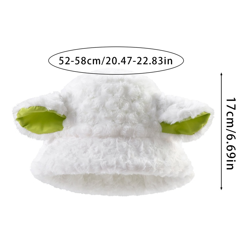 Ygt Mũ Tai Bèo Lông Cừu Giữ Ấm Tai Thời Trang Thu Đông Dành Cho Nữ Sinh