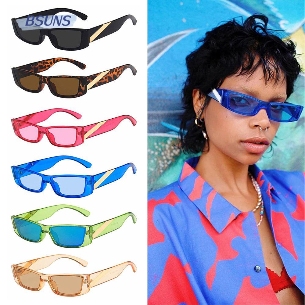 BSUNS Kính Mát Gọng Nhỏ Phong Cách Vintage Thời Trang Cho Nữ