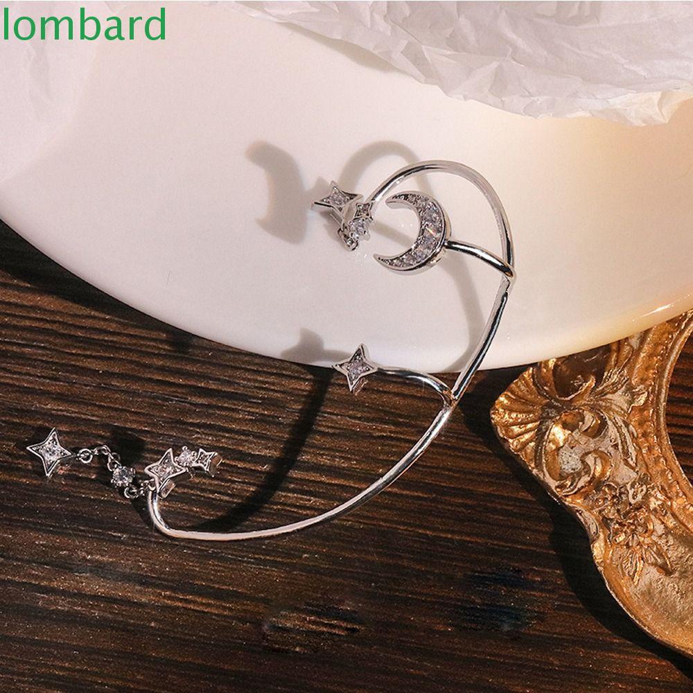 LOMBARD Bông Tai Dạng Kẹp Hình Bướm Bằng Hợp Kim Tinh Tế Cho Nữ